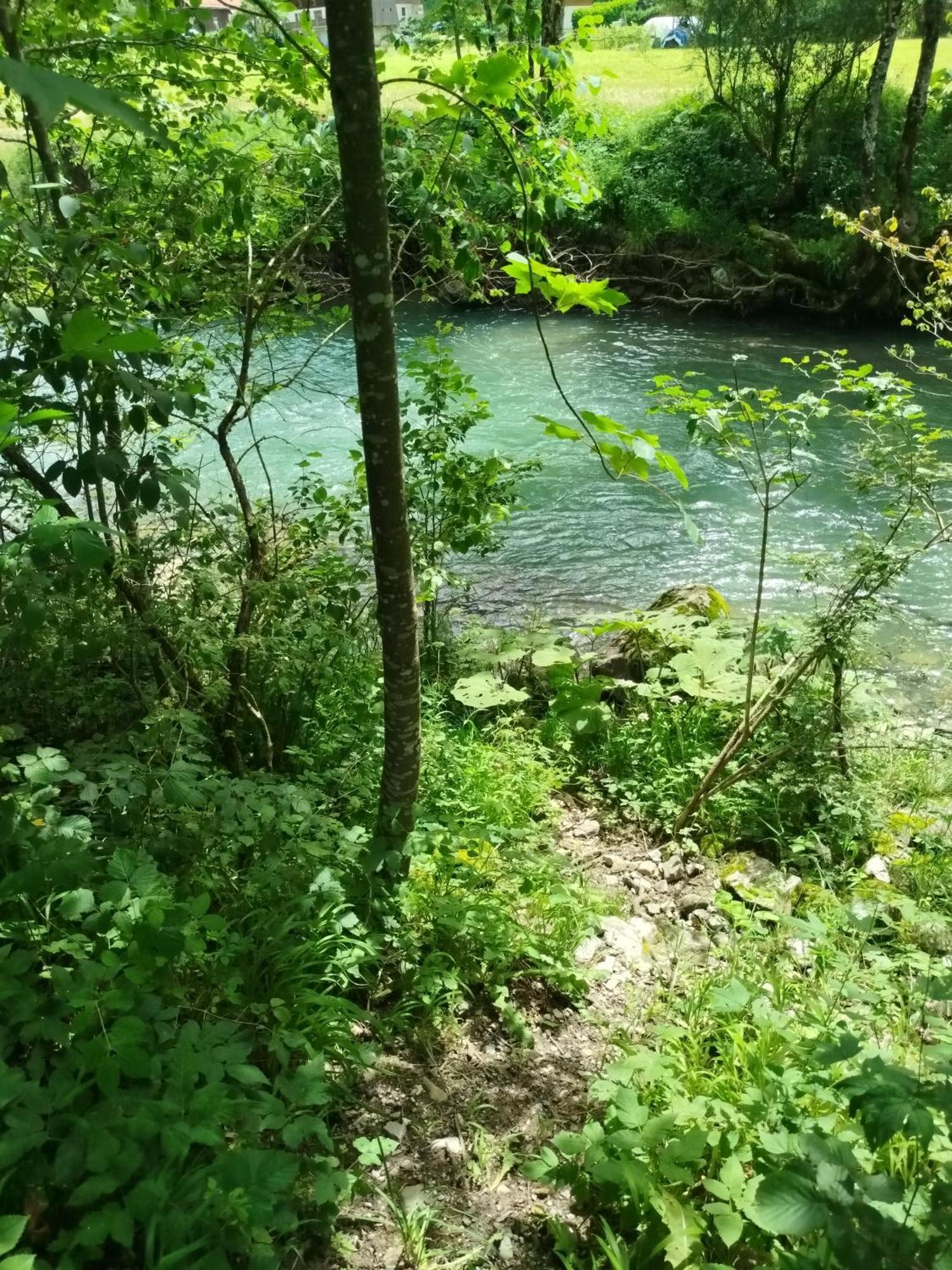 Chalet 8 Personnes + Grand Terrain Et Riviere Entremont Dış mekan fotoğraf