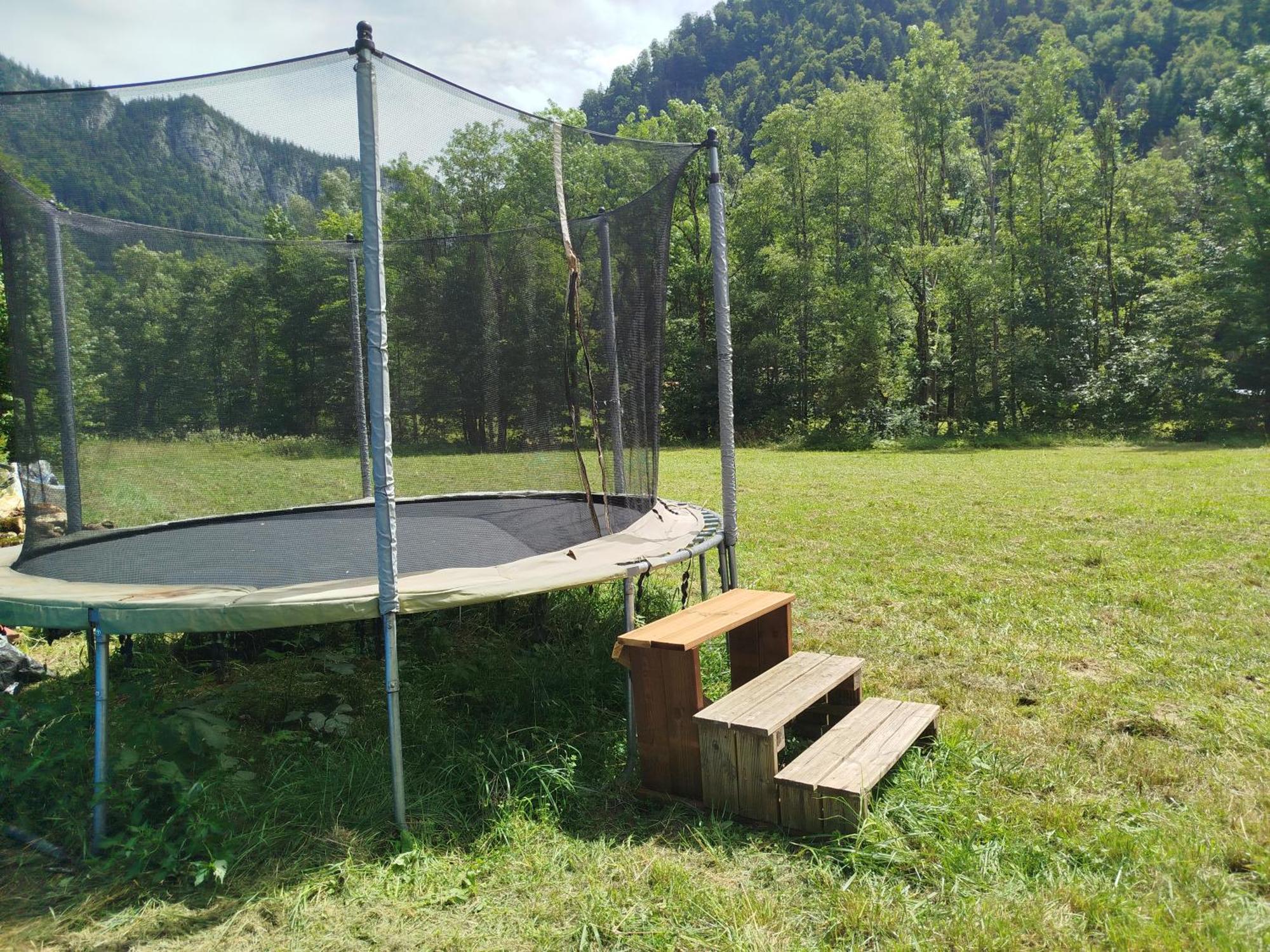 Chalet 8 Personnes + Grand Terrain Et Riviere Entremont Dış mekan fotoğraf